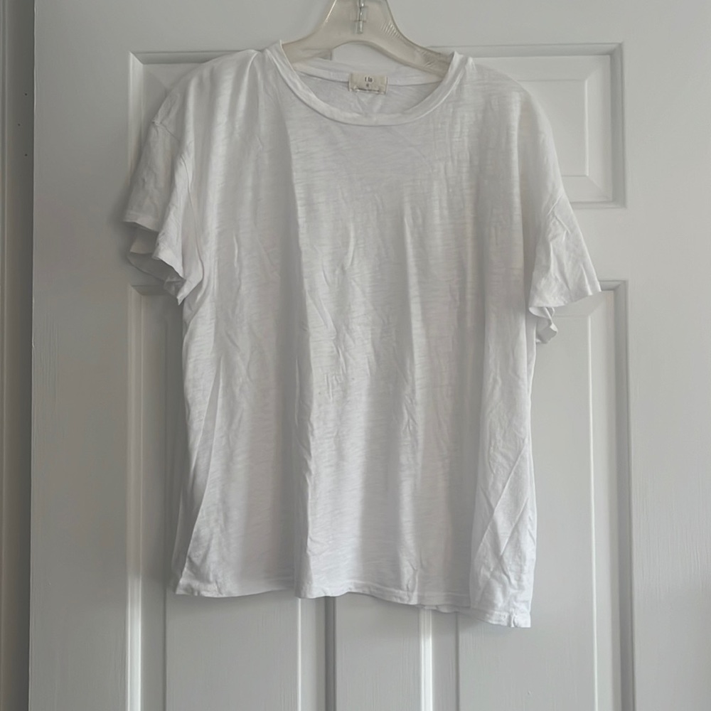 Anthropologie White Tee